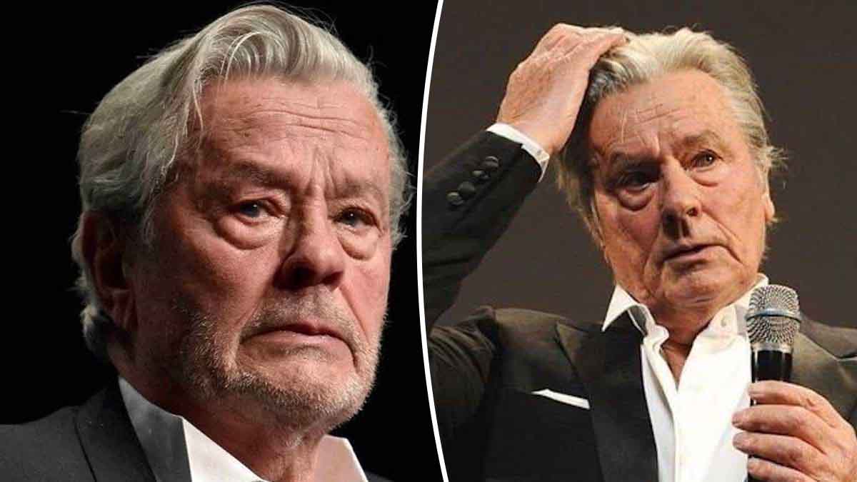 Alain Delon  très alcoolisé, l’acteur pénètre dans la maison d'une célèbre actrice en pleine nuit