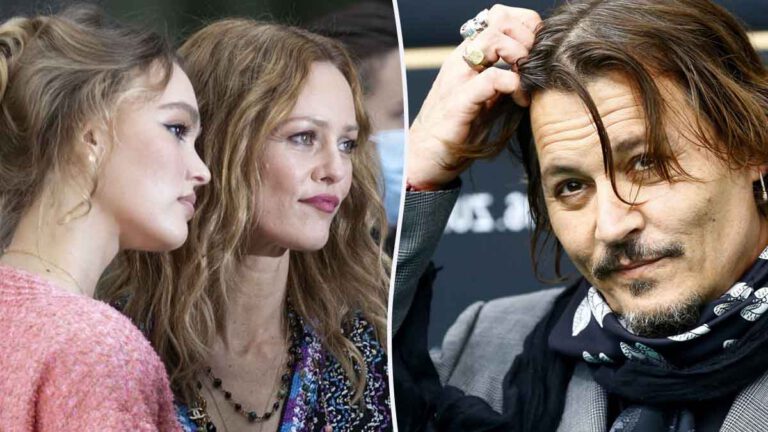 Lily-Rose Depp et Vanessa Paradis en froid avec Johnny Depp, ce message qui en dit long