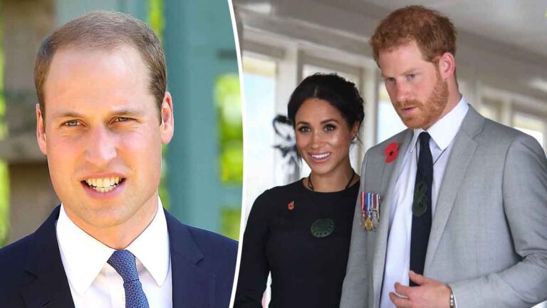 Prince Harry et Meghan Markle à terre cette intervention choquante du prince William pour le baptême de Lilibet