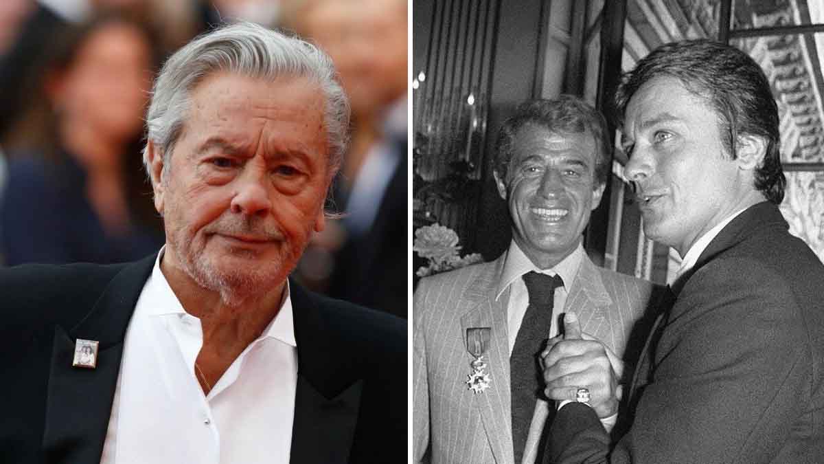 Alain Delon attristé par la mort de Jean-Paul Belmondo, ses plus grands regrets