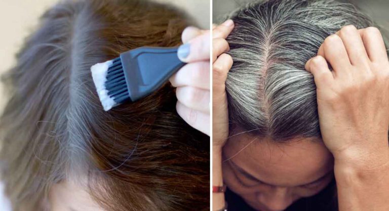 5 astuces naturelles pour couvrir les cheveux gris à la maison