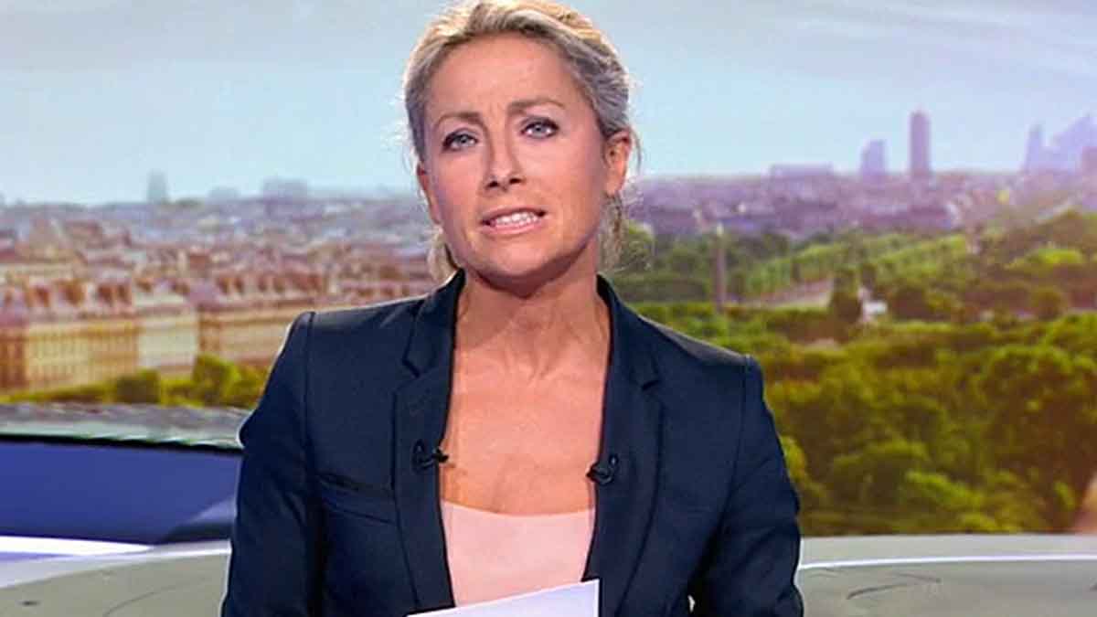 Anne-Sophie Lapix  sanctionnée du JT de 20 h...France 2 dans l'embarras!