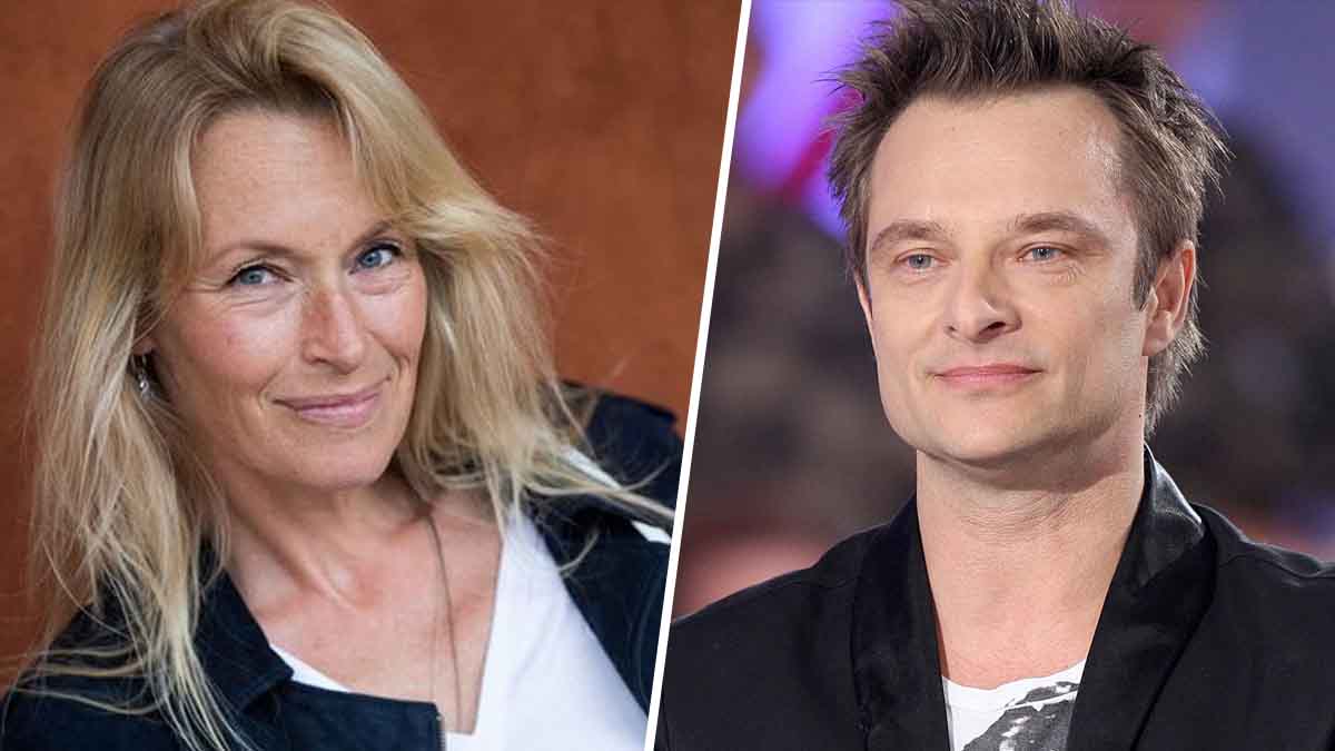 Estelle Lefébure ses rares confidences sur son « coup de foudre » pour David Hallyday