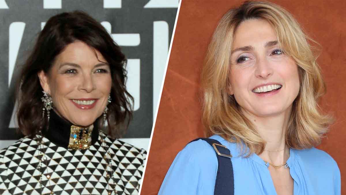 Julie Gayet mère de deux enfants, son surprenant clin d'œil à Caroline de Monaco