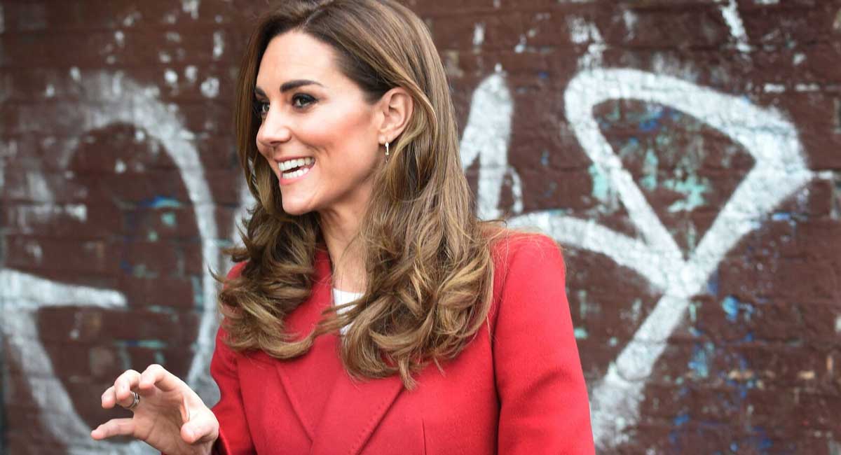 Kate Middleton scintillante total look rouge pour s'attaquer à un sujet sensible