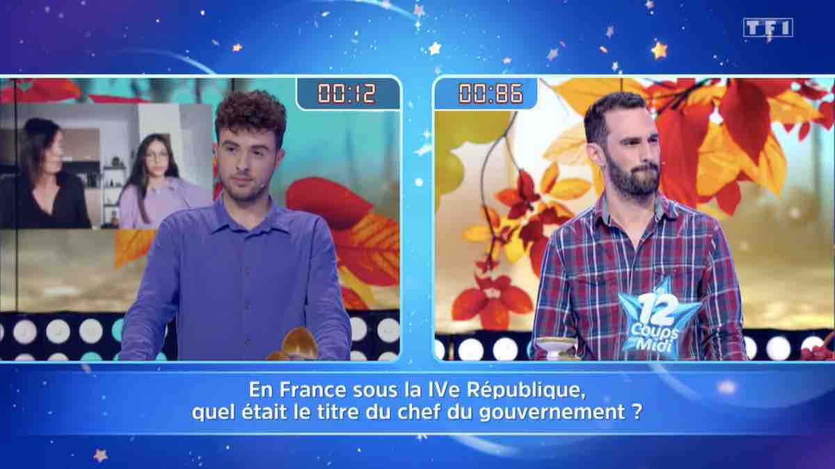 Les 12 coups de midi Bruno éliminé par Loris, l’étoile mystérieuse dévoilée ce mercredi 6 octobre 2021