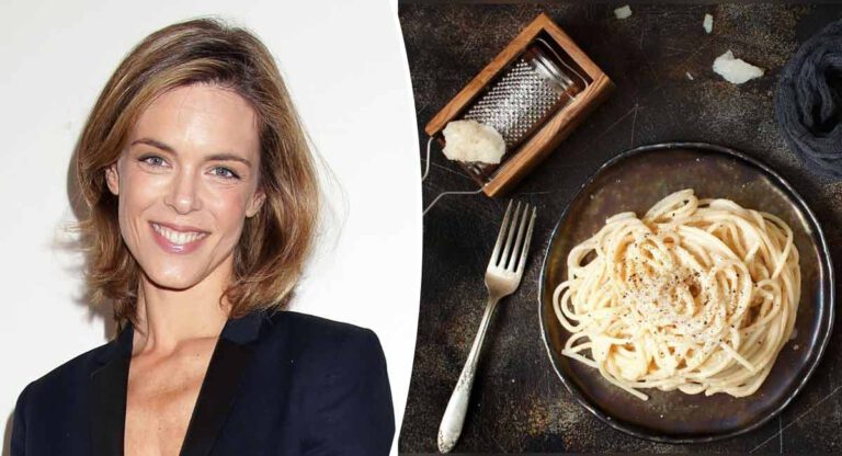 Recette L’astuce de Julie Andrieu pour réussir ses spaghettis à la carbonara