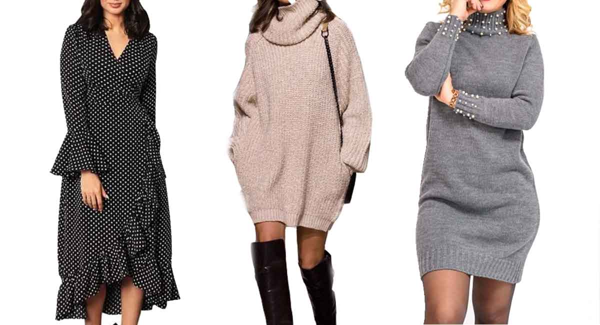 Tendance mode découvrez ces robes chaudes que vous devrez absolument porter tout au long cet hiver !