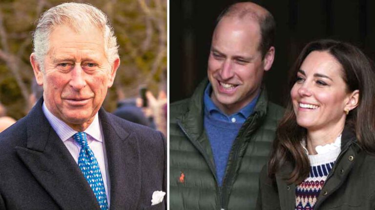 William et Kate Middleton  discussions animées avec le prince Charles, il renonce au trône