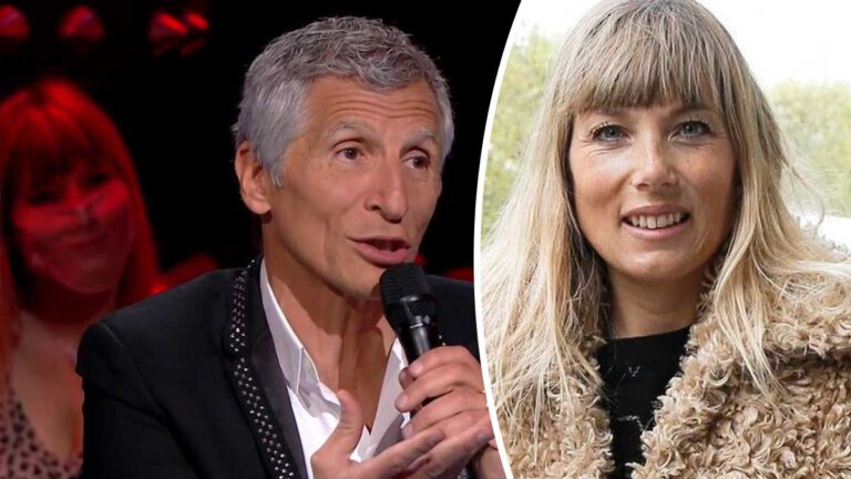 Nagui, angoissé  sa femme Mélanie Page suivie par un candidat…