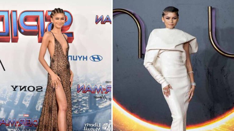 Zendaya sublime en robe bustier  son clin d’œil à Linda Evangelista qui fait sensation