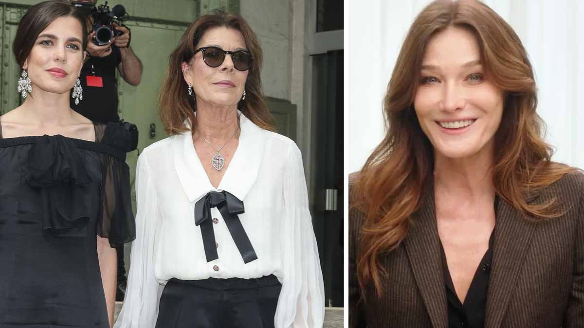 Caroline de Monaco et Charlotte Casiraghi, triste souvenir avec Carla Bruni