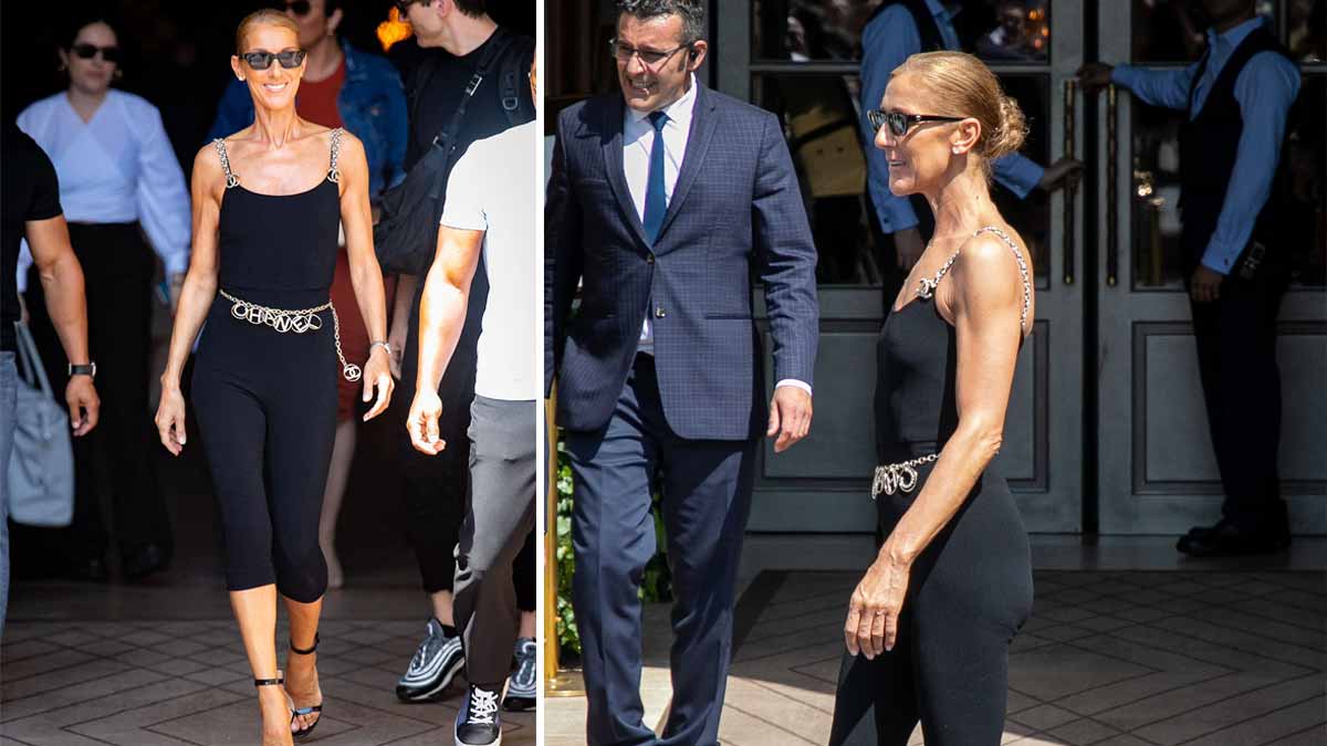 Céline Dion en combinaison super moulante, du jamais vue, elle régale ses fans