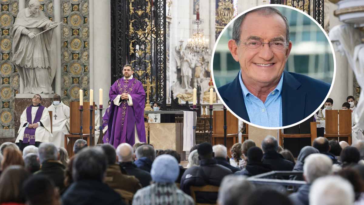 Obsèques de Jean-Pierre Pernaut  grande émotion à la basilique Sainte-Clotilde