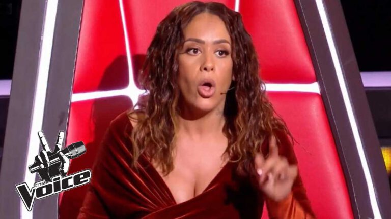 The Voice Amel Bent choquée à cause des paroles (très) osées de la chanson d’une candidate