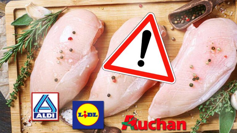 Alerte info plusieurs lots de viande vendues par Lidl, Aldi ou Auchan retirés du marché car ils sont contaminés, Il s’agit d’escalopes de dinde