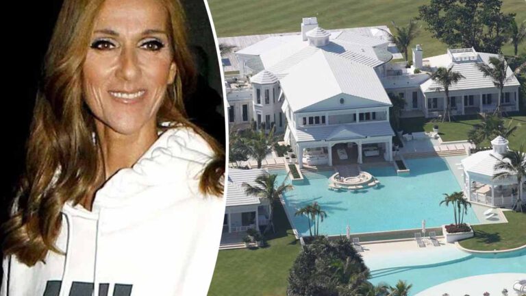 Céline Dion vend sa villa à 38,5 millions de dollars les photos de son ancienne maison révélées