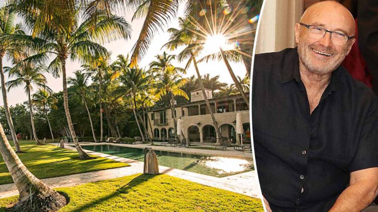 Phil Collins malade : il vend sa maison à 40 millions d’euros, les incroyables images de sa villa