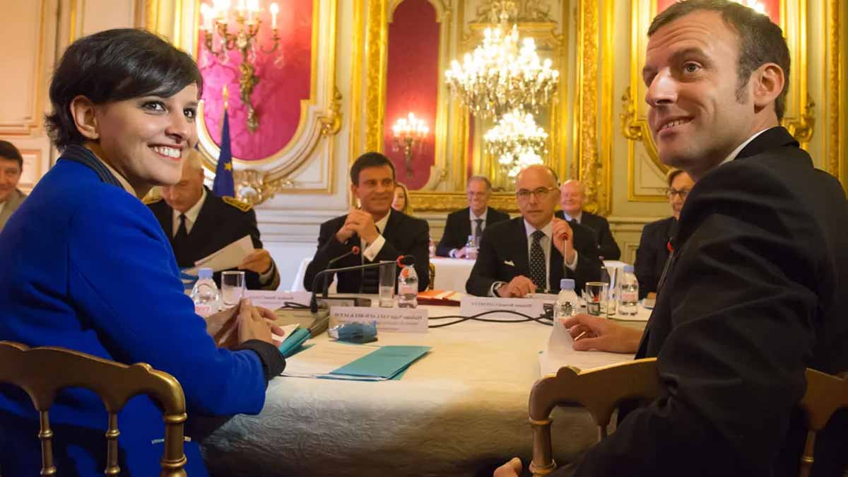 Images – Emmanuel Macron, Najat Vallaud-Belkacem… Ces politiques ont trouvé l’amour sur les bancs de l’école