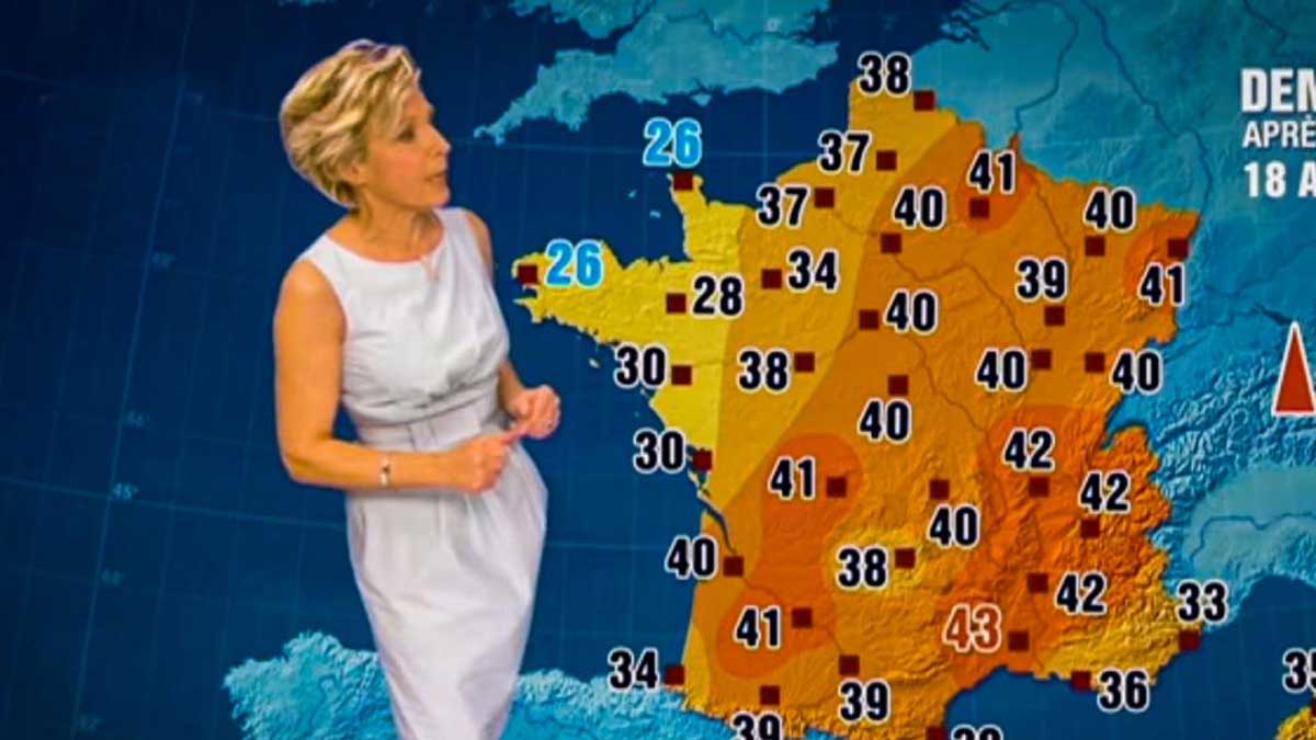 Evelyne Dhéliat : la miss météo sur TF1 cash sur le réchauffement climatique, « Cet emballement m’effraie »