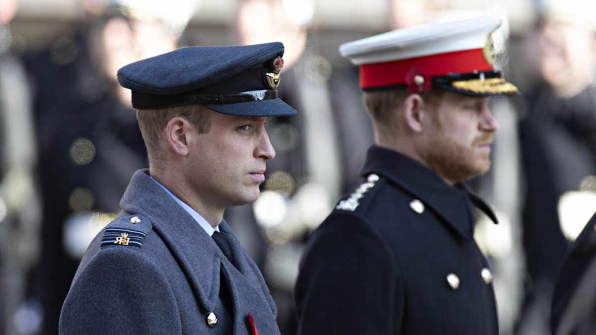 Harry et William l’uniforme de la mésentente