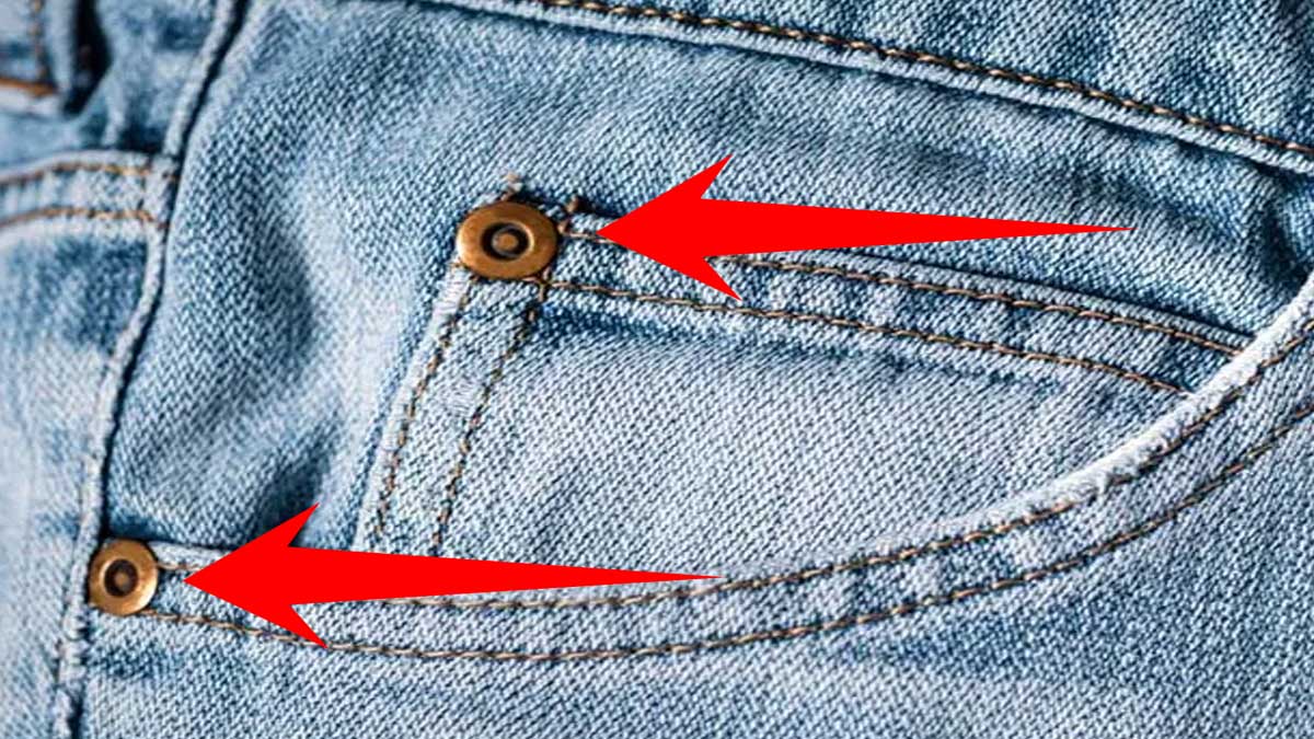 Voici l’utilité des petits boutons sur les poches des jeans. Une fonction méconnue mais utile