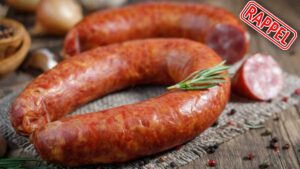 Alerte, rappel de produit urgent  Attention, ces saucisses ne doivent surtout pas être consommées