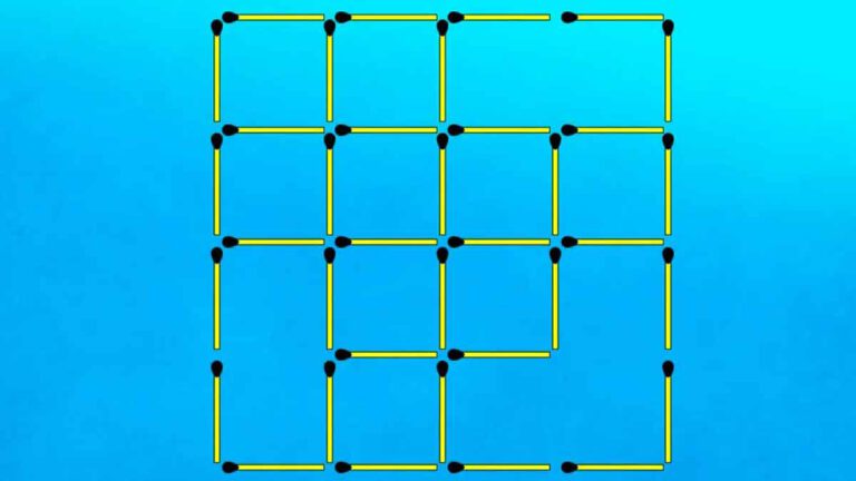 Combien de carrés voyez-vous dans ce casse-tête Testez vos capacités d’observation dans cette énigme visuelle