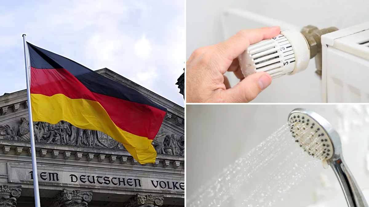 Douches plus courtes, éclairage réduit, chauffage baissé en Allemagne, le rationnement de l’énergie est déjà en pratique