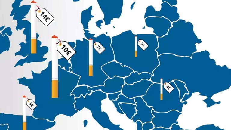 Carte : Découvrez dans quel pays d’Europe les cigarettes sont-elles les moins chères