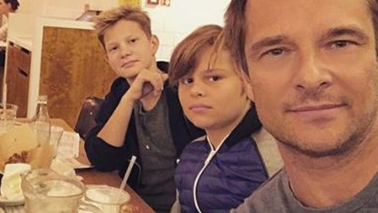 David Hallyday : un très rare photo de son fils Cameron dévoilé