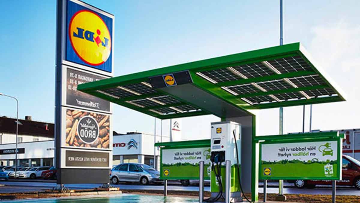 Lidl ouvrira sa première station de charge ultra-rapide