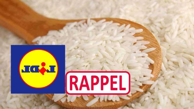 Rappel de riz basmati vendu chez Lidl