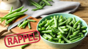 Rappel produit : Des haricots verts surgelés rappelés dans la France entière