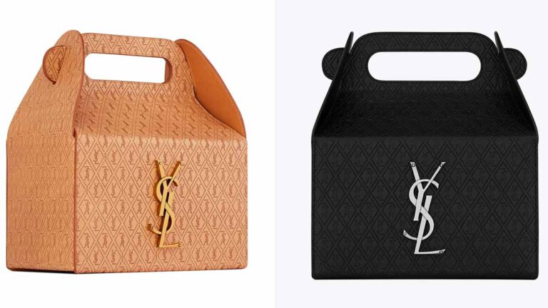 McDonald’s la marque Yves-Saint Laurent met en vente un sac Happy Meal de luxe magnifique !