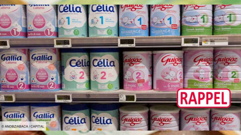 Rappel de produit  Ce lait pour bébé de la marque Gallia contaminé ne doit surtout pas être consommé