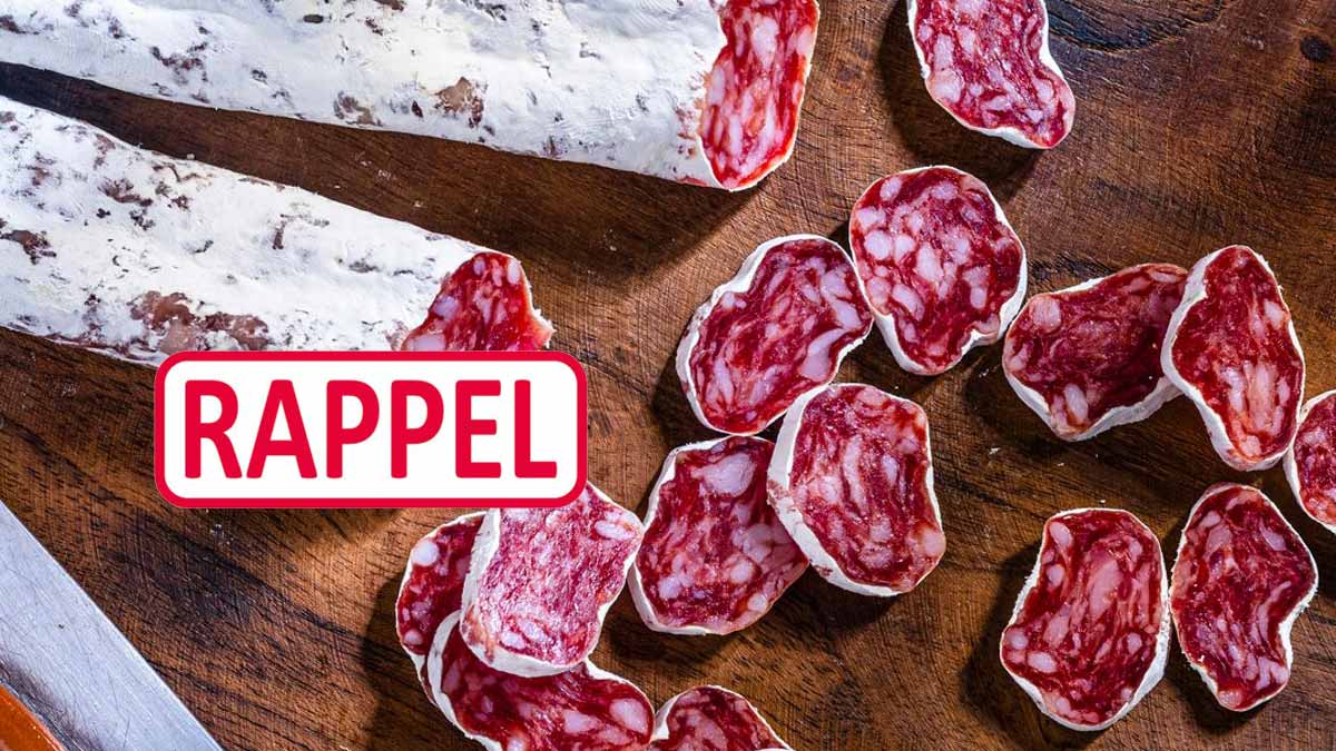 Rappel produit : Ces saucissons secs vendus par ces deux enseignes dans toute la France, ne doivent pas être consommés