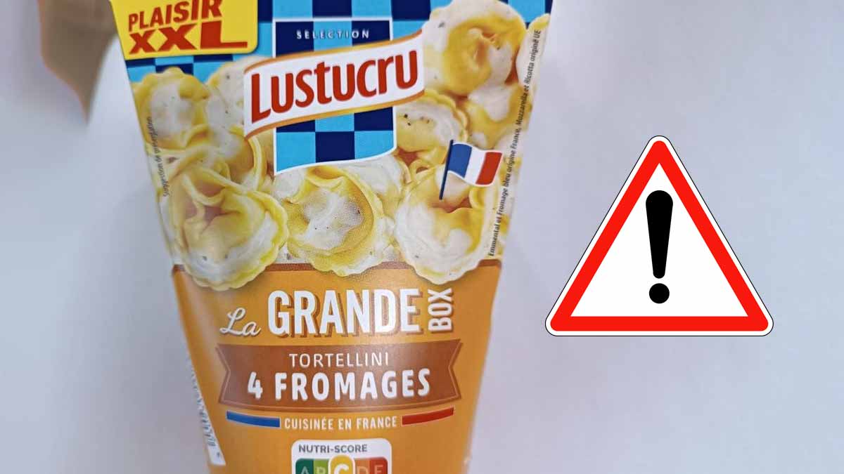 Rappel produit  ces pâtes Lustucru commercialisées dans toute la France ne doivent surtout pas être consommées