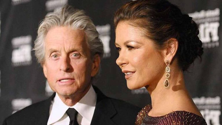 Catherine Zeta-Jones  l’actrice accusée d’être responsable du cancer de son mari Michael Douglas