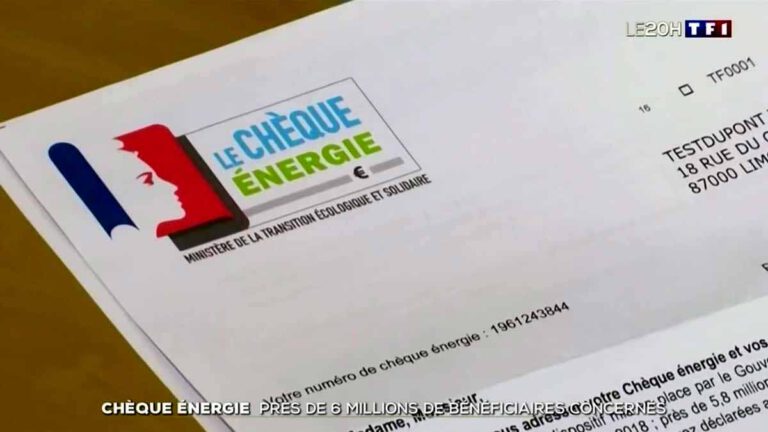 Chèque énergie 2023 6 millions de Français vont toucher la somme de 227 euros d’aide pour régler les factures énergétiques