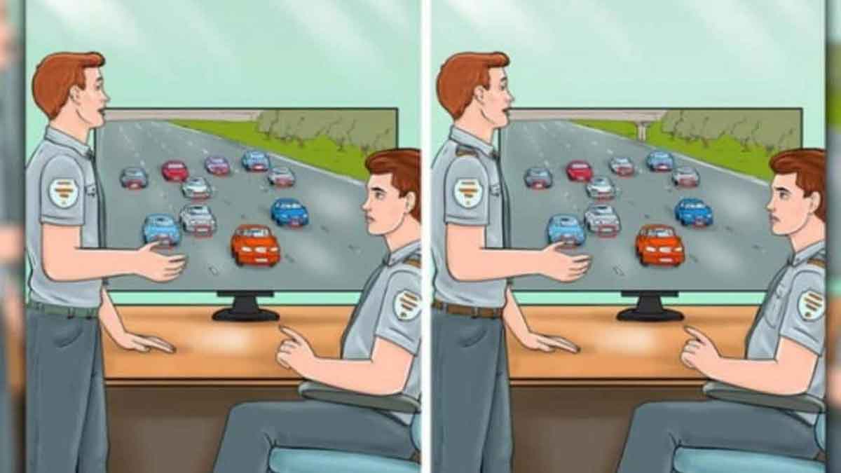 Défi visuel Êtes-vous capable de trouver les différences entre les deux images en seulement 10 secondes
