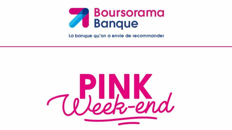 Pink Week-end chez Boursorama jusqu'à 130 euros de prime offerts, comment profiter de l'offre