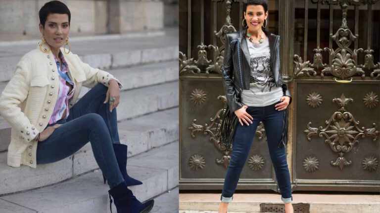 Tendance 2023 Cristina Cordula dévoile ses looks pour bien porter le jean après 50 ans