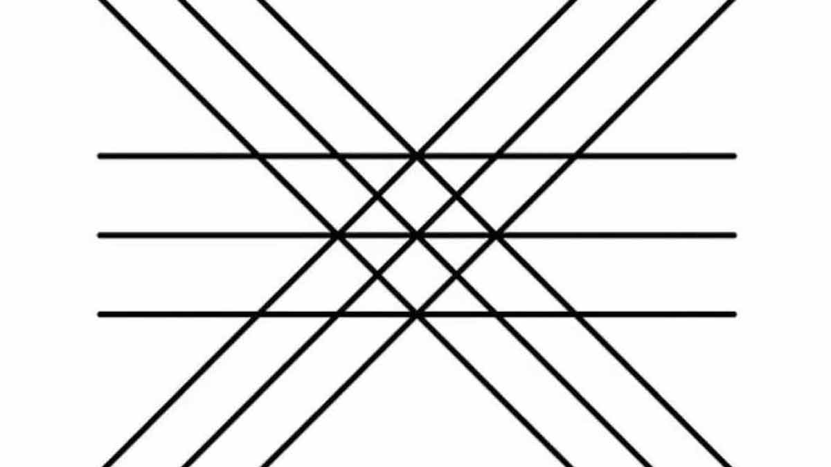 Testez vos capacités seuls les plus observateurs peuvent savoir combien de triangles sont dans cette illusion d’optique