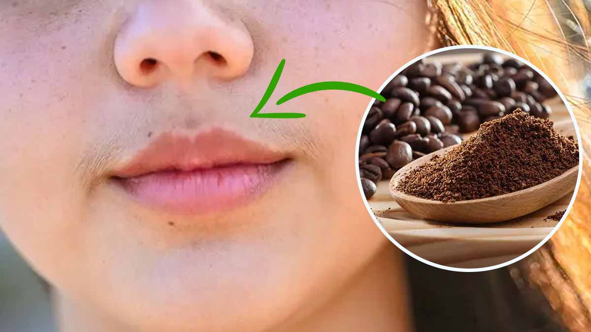 Voici comment supprimer les poils du visage avec du marc de café