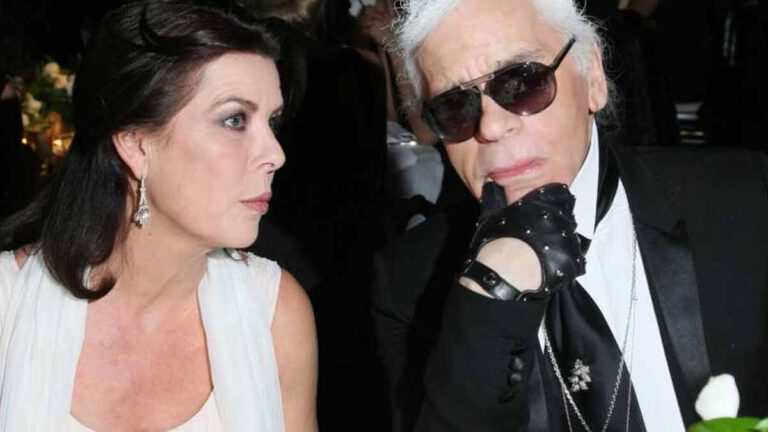 Karl Lagerfeld  la princesse Caroline de Monaco une héritière inattendue de son testament