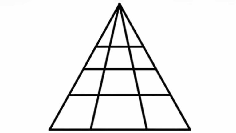 Test visuel si vous repérez 24 triangles dans cette image, votre niveau intellectuel est élevé !