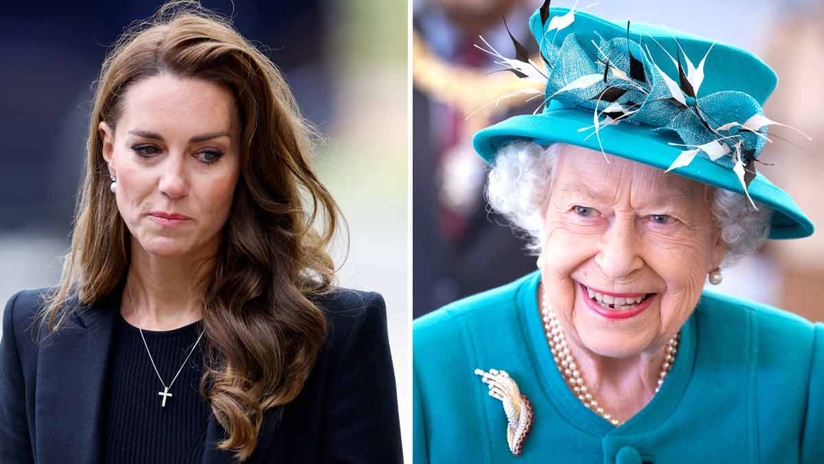 ALERTE Info Kate Middleton  la princesse de Galles a été empêché de faire ses adieux à la reine Elizabeth