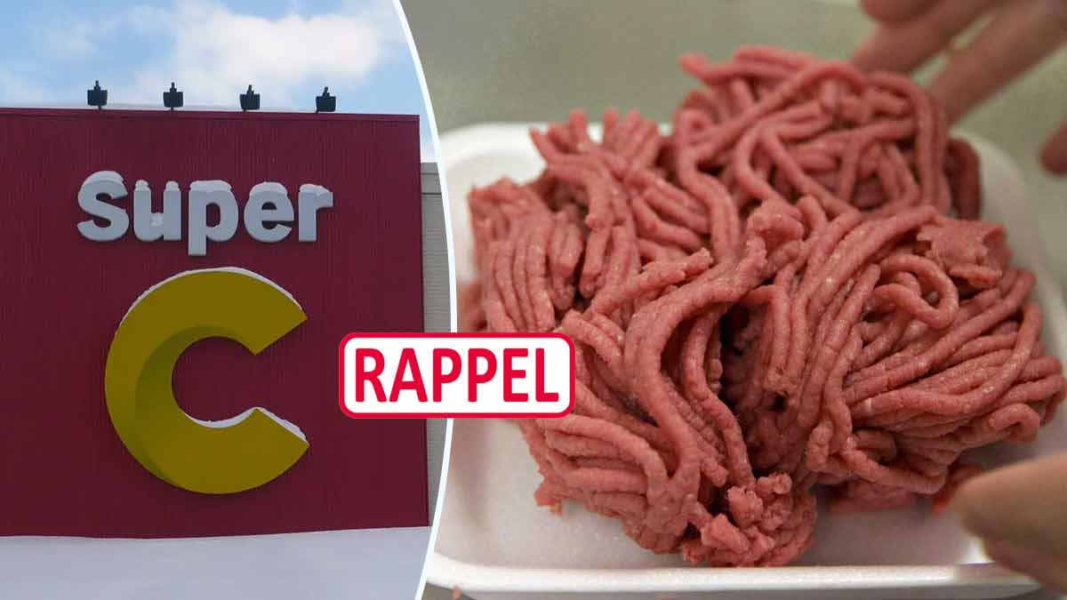 ALERTE Rappel produit  faites attention à cette viande hachée qui a été mise en vente dans une épicerie Super C