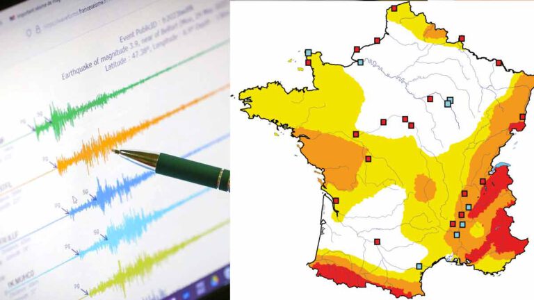 ALERTE Séismes Voici les régions de la France les plus menacées